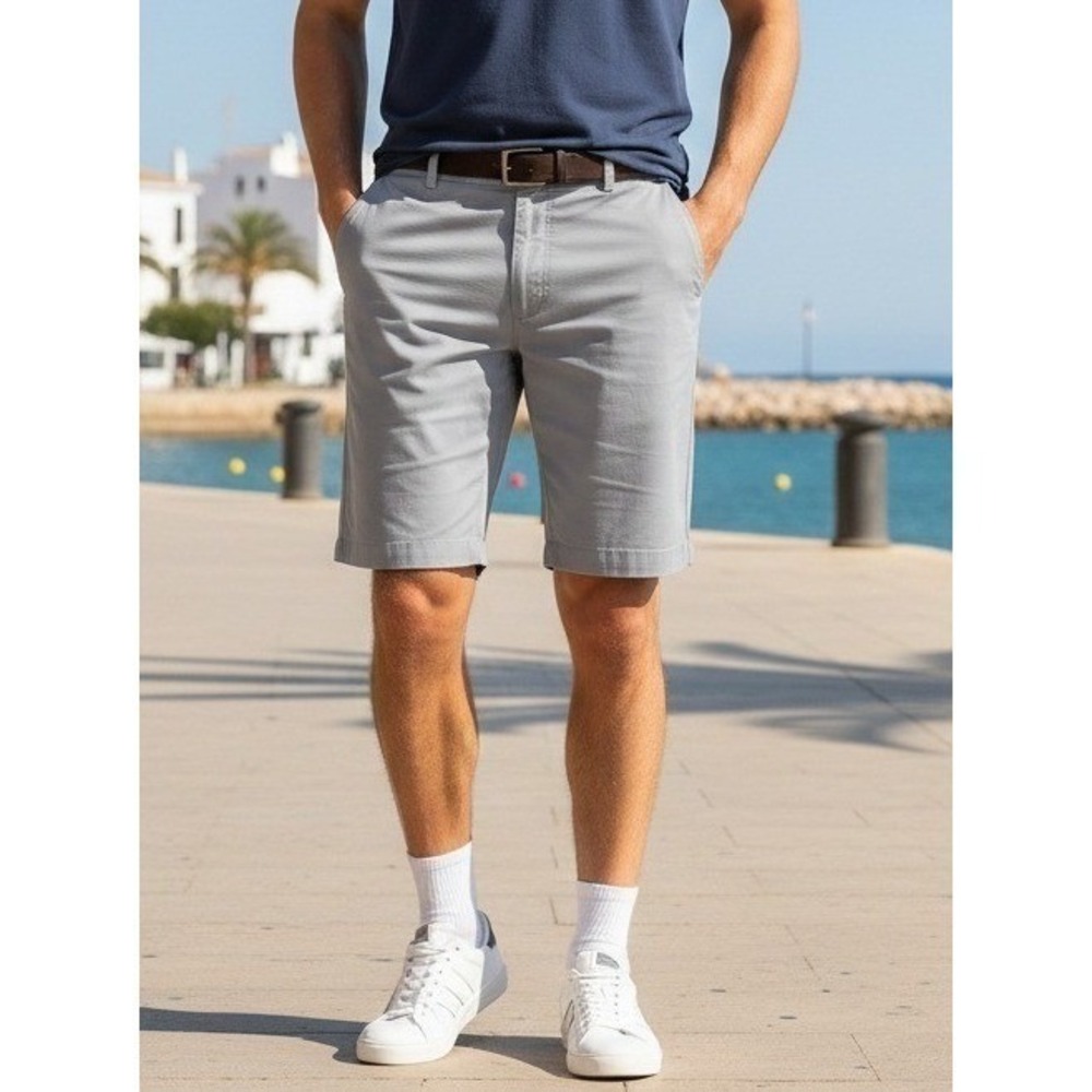 lululemon athletica Men's Light Gray Athletic Shorts